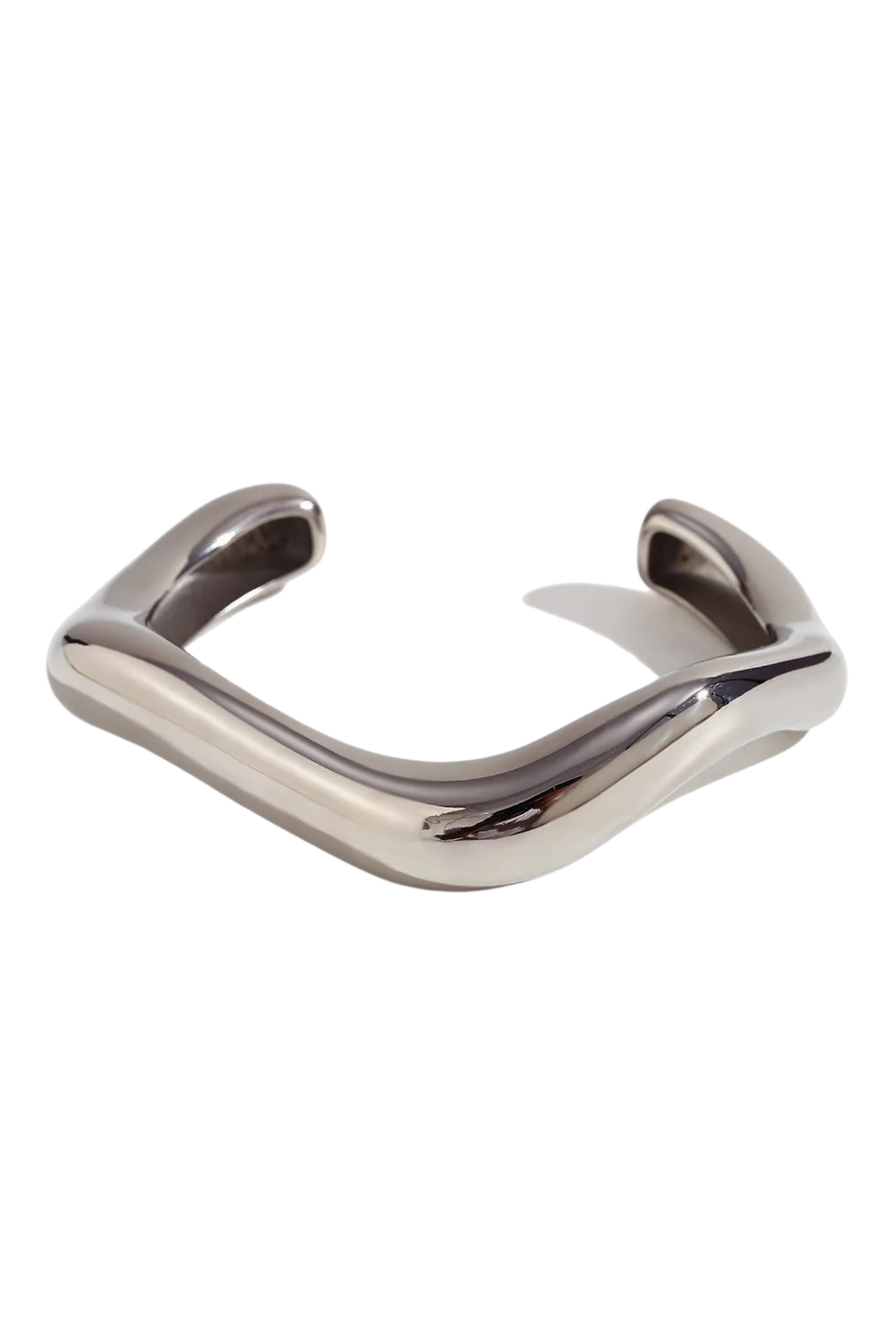 Zuri Wave Cuff Bracelet - 图片 2