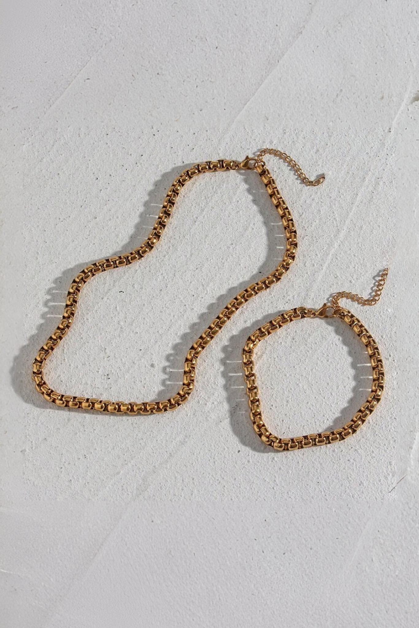 Zaida Box Chain Bracelet - 图片 2