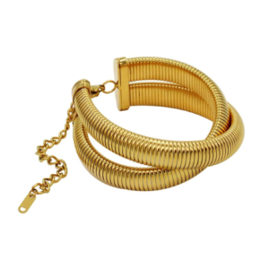 Eydís Layered Flex Snake Chain Bracelet