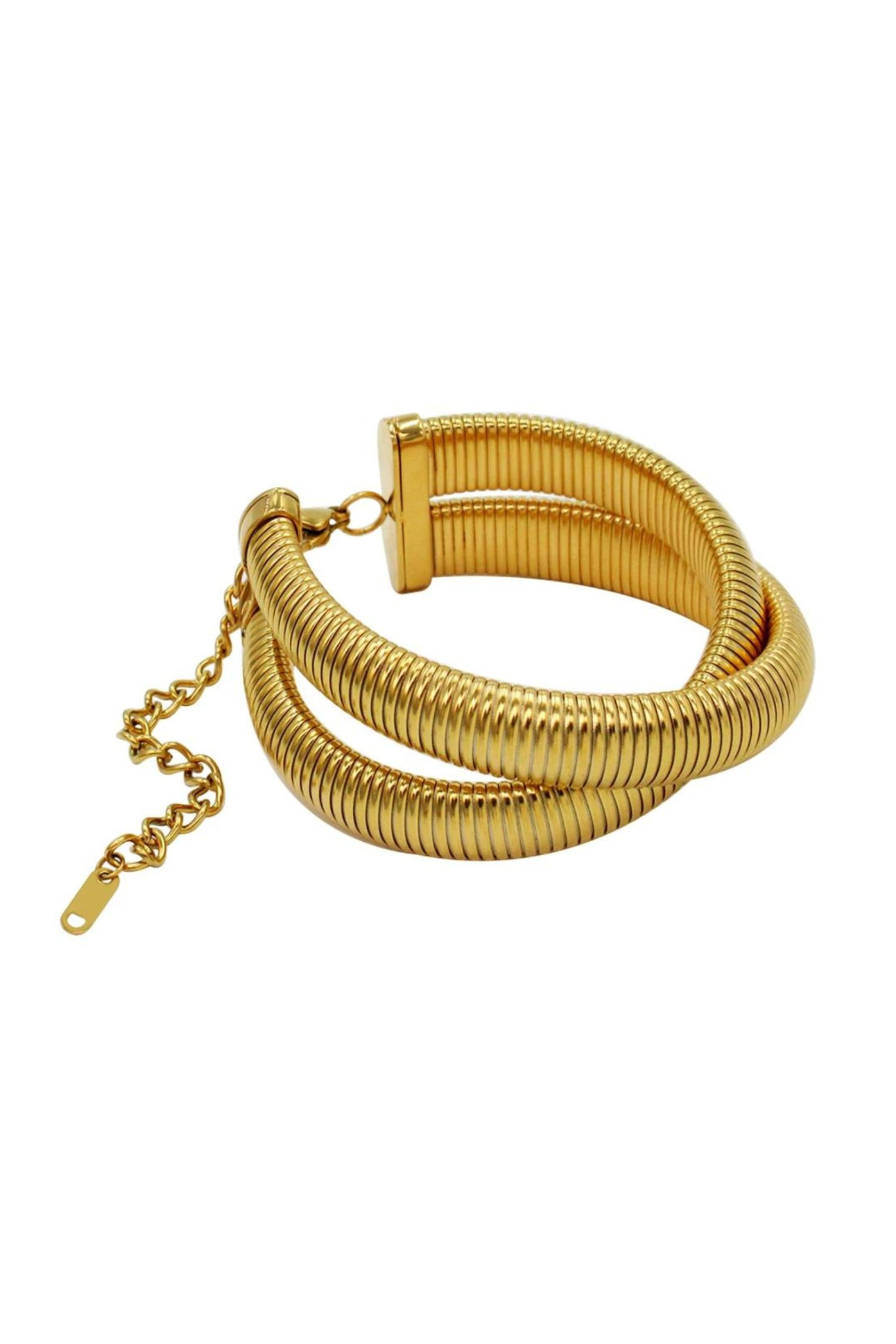 Eydís Layered Flex Snake Chain Bracelet