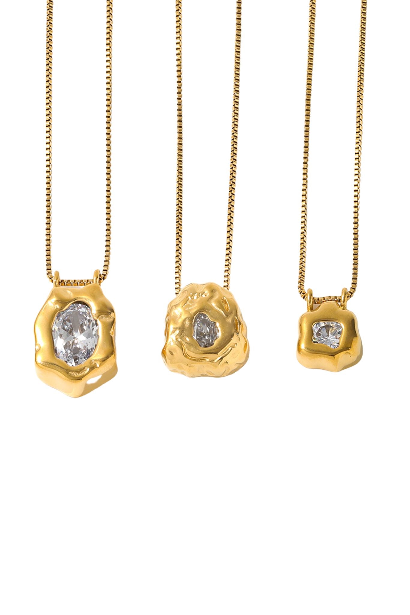 Marra Molten Pendant Necklace - Large - 图片 2
