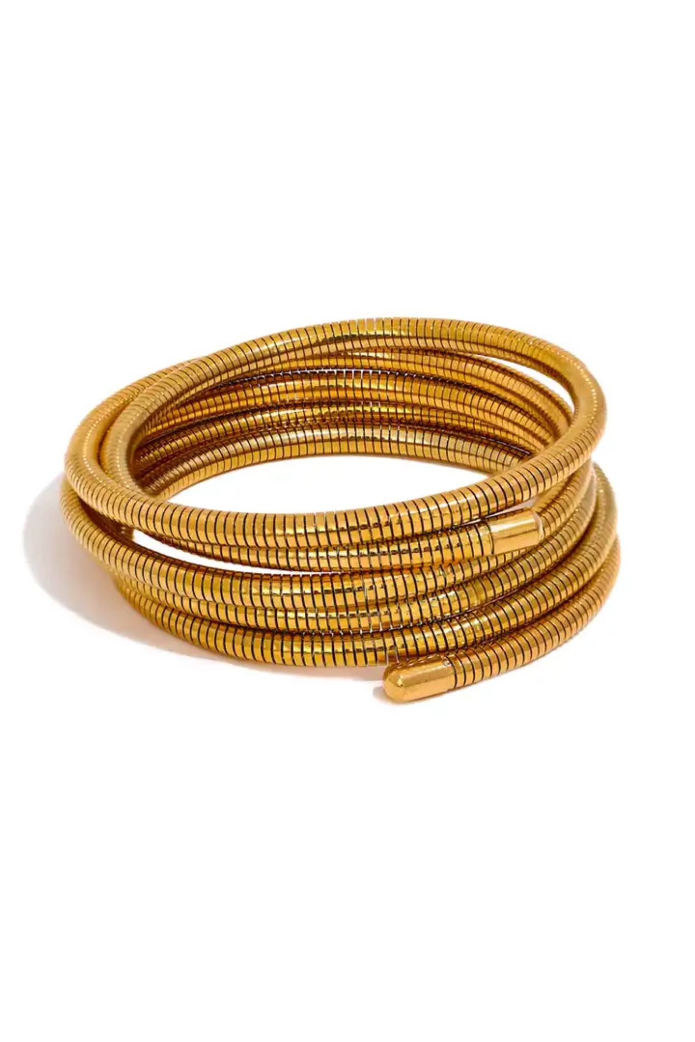 Rayna Flex Snake Chain Wrap Bracelet