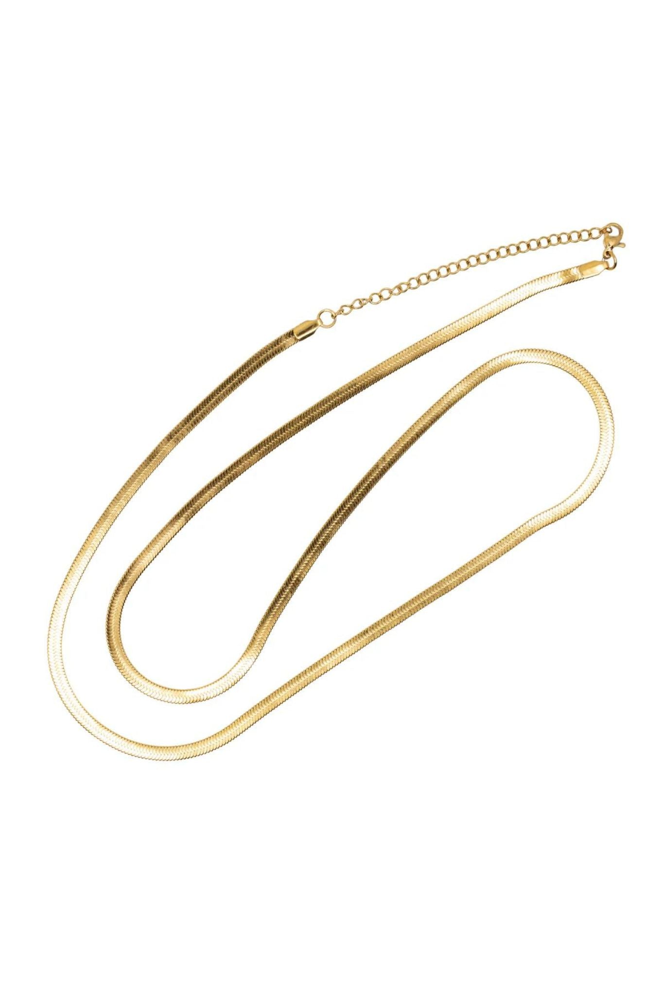 Aasia Herringbone Belly Chain - 图片 2